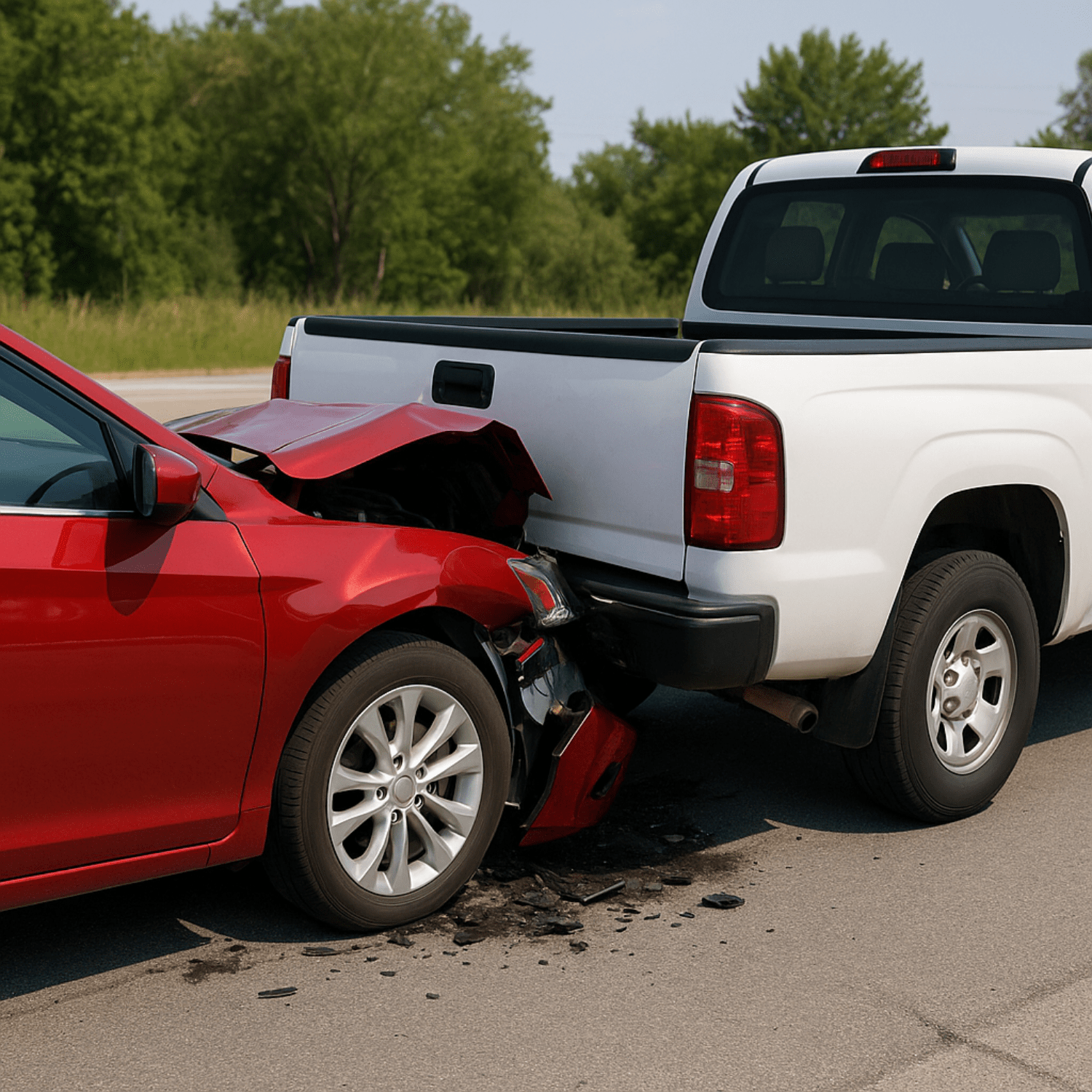 are trucks safer than cars in a crash
