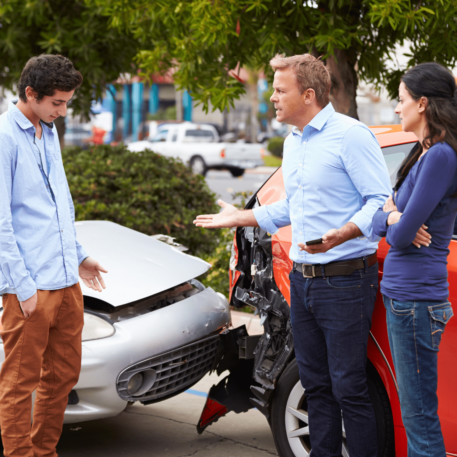 how to determine fault in a car accident